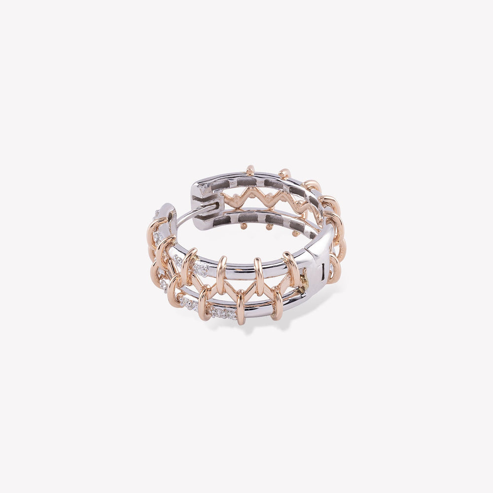 Tyre Hoop Earring