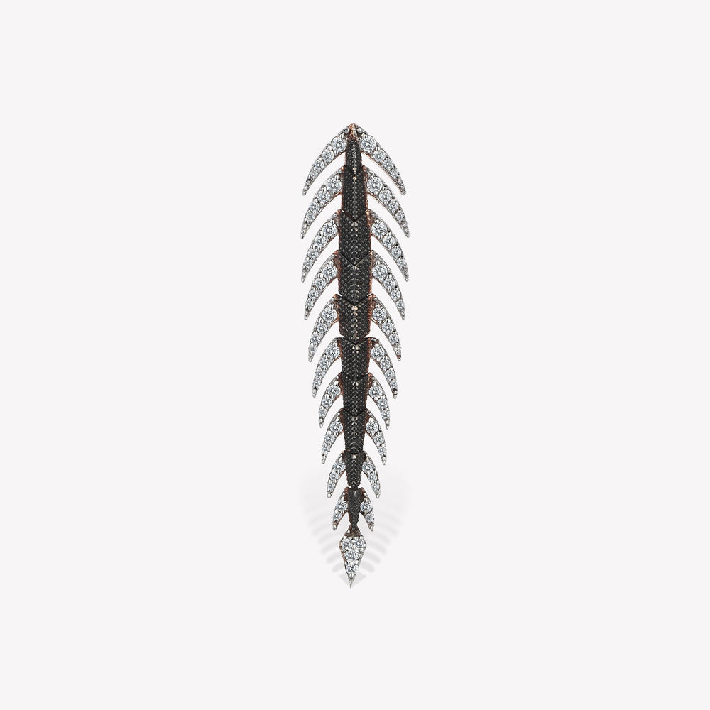 Croco Dangling Earring