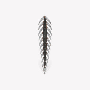 Croco Dangling Earring