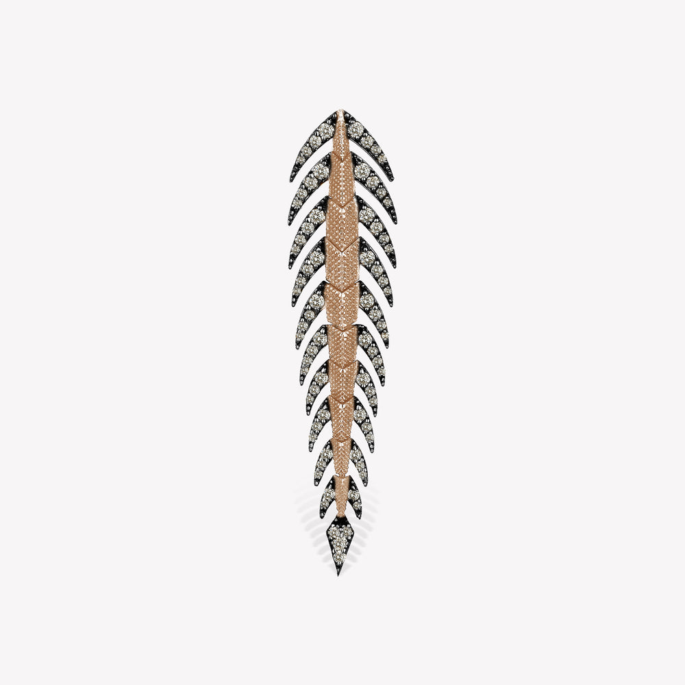 Croco Dangling Earring