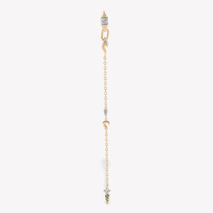 Fire Jet Maxi Dangling Earring