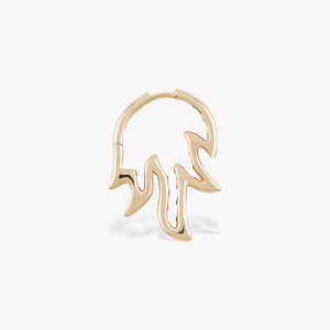 Blaze Hoop Earring