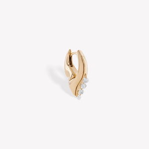 Flare Mini Hoop Earring