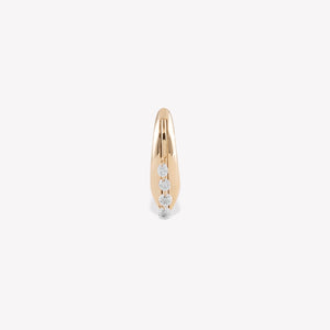 Flare Mini Hoop Earring