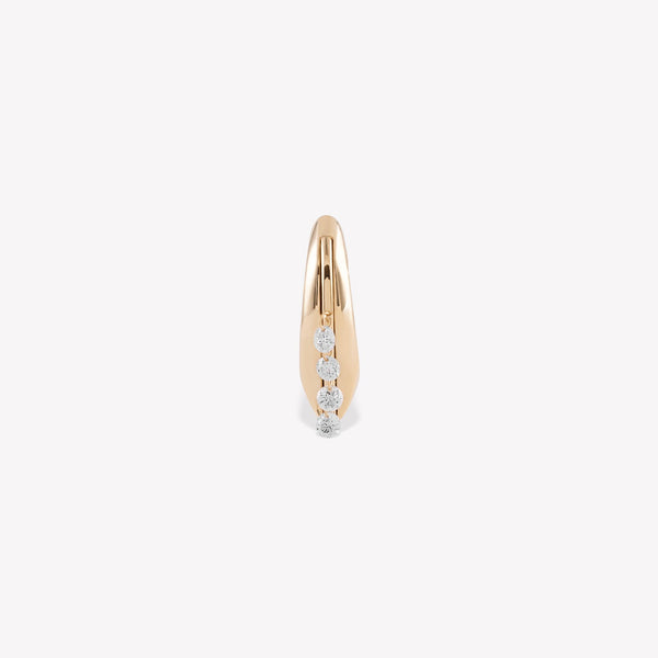 Flare Mini Hoop Earring