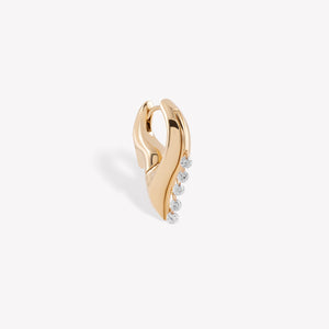 Flare Midi Hoop Earring