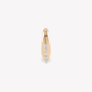 Flare Midi Hoop Earring