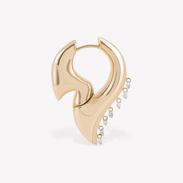 Flare Maxi Hoop Earring