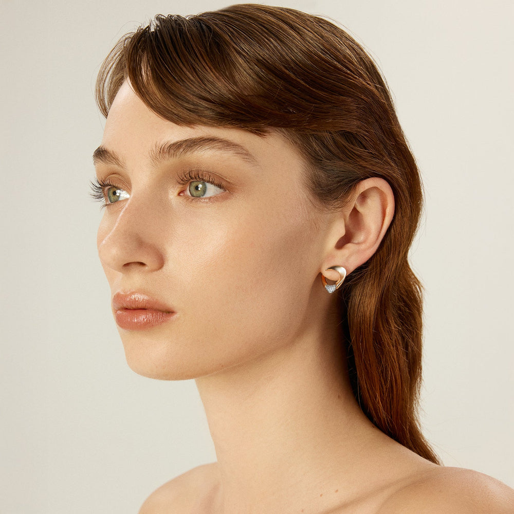 Peak Stud Earring