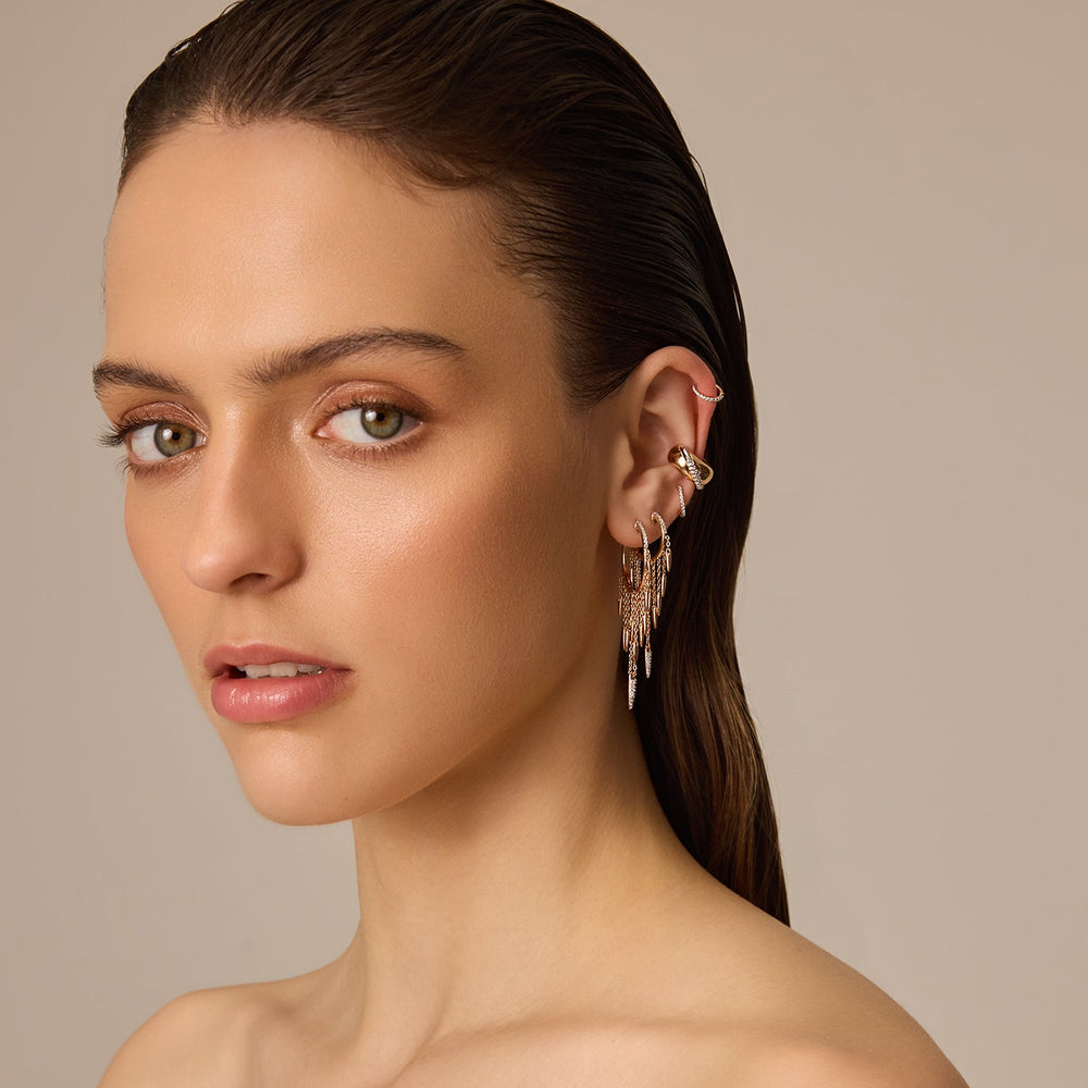 Darn Mini Hoop Earring