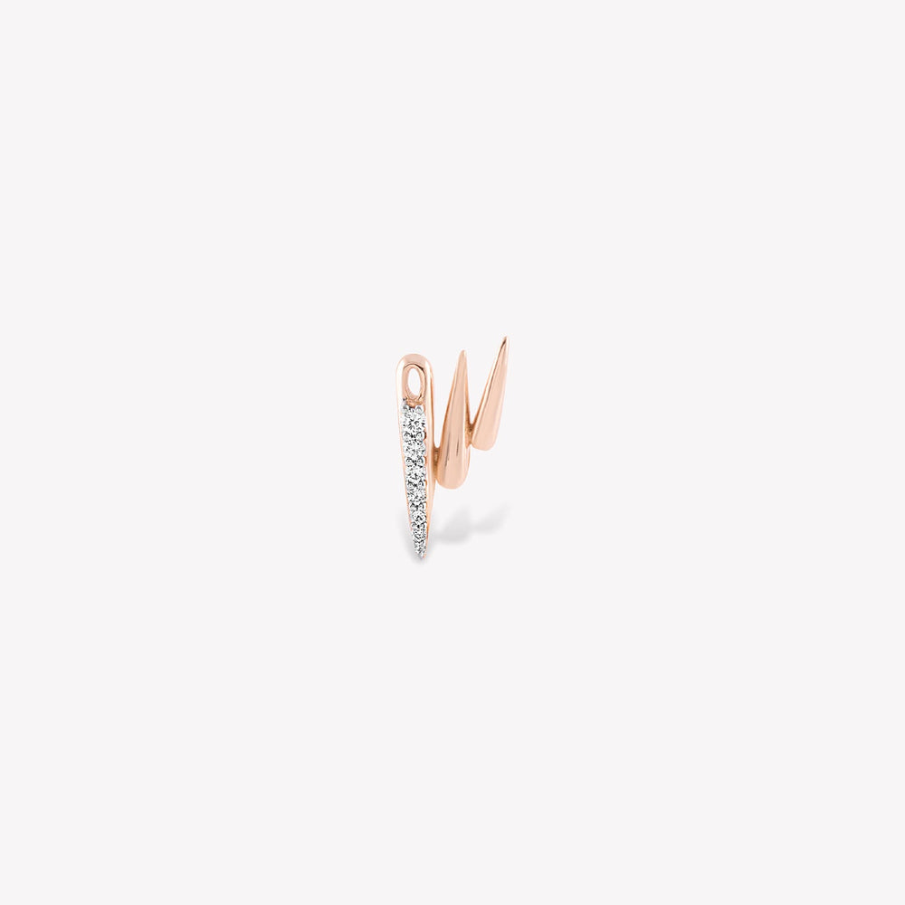 Three-Needle Stud Earring