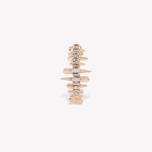 Pointe Hoop Earring
