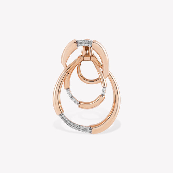 Wanderlust Route Stud Earring