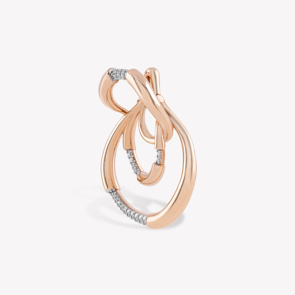 Wanderlust Route Stud Earring