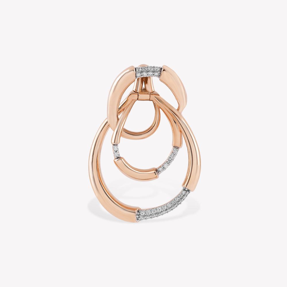 Wanderlust Route Stud Earring