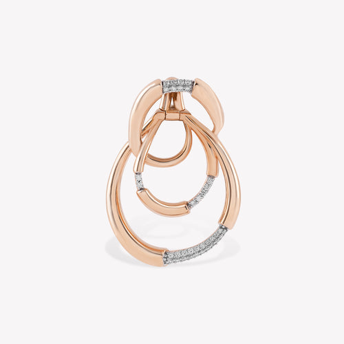 Wanderlust Route Stud Earring