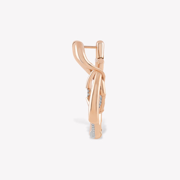 Wanderlust Route Stud Earring
