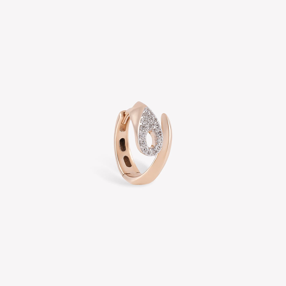Coil Hoop Earring
