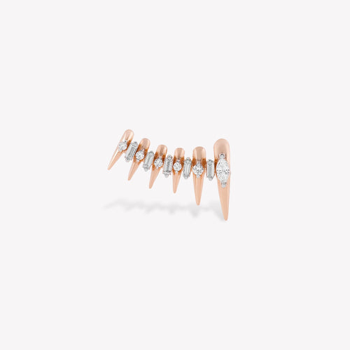 Pointe Stud Earring