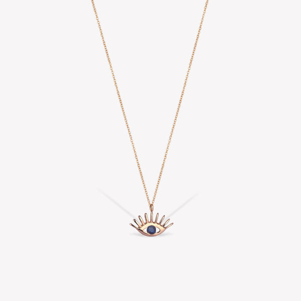Evil Eye Mini Chain Necklace