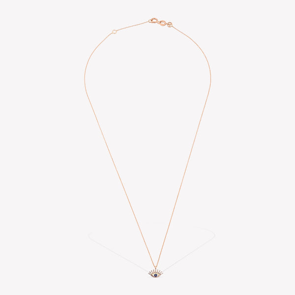 Evil Eye Mini Chain Necklace