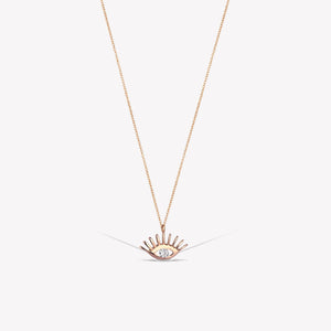 Evil Eye Mini Chain Necklace
