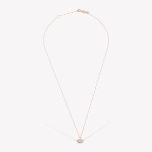 Evil Eye Mini Chain Necklace