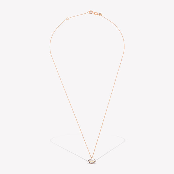 Evil Eye Mini Chain Necklace