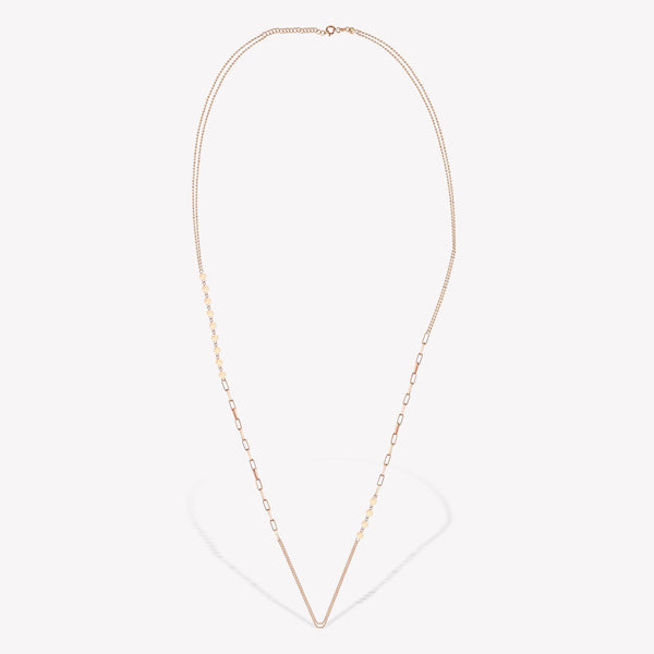 Mixy Seed Chain Necklace