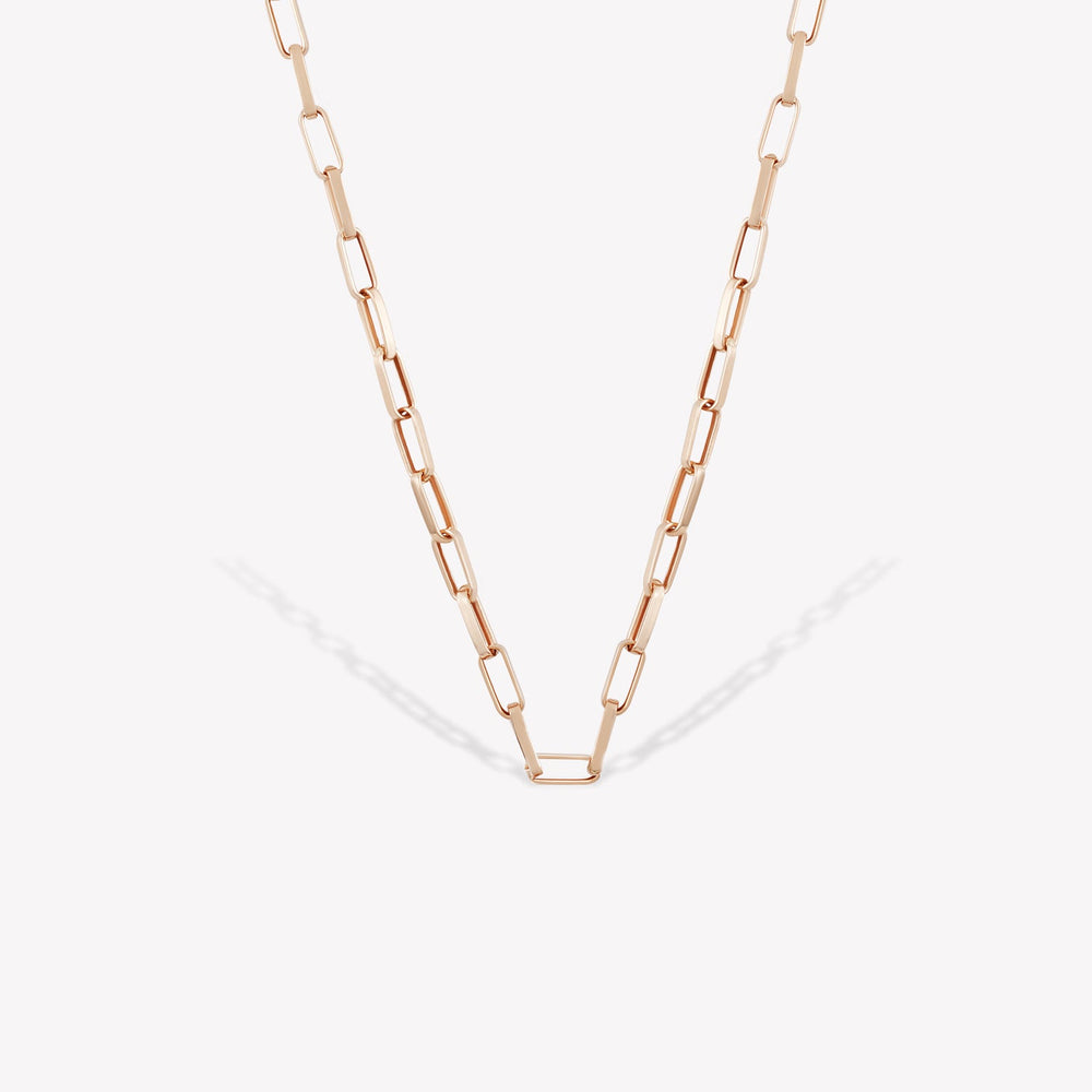 Rectangle Chain Necklace