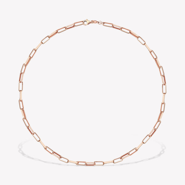 Rectangle Chain Necklace