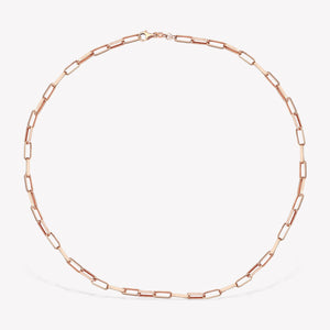 Rectangle Chain Necklace
