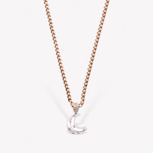 New Moon Chain Necklace