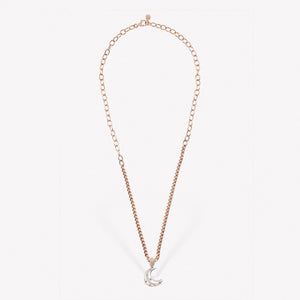 New Moon Chain Necklace