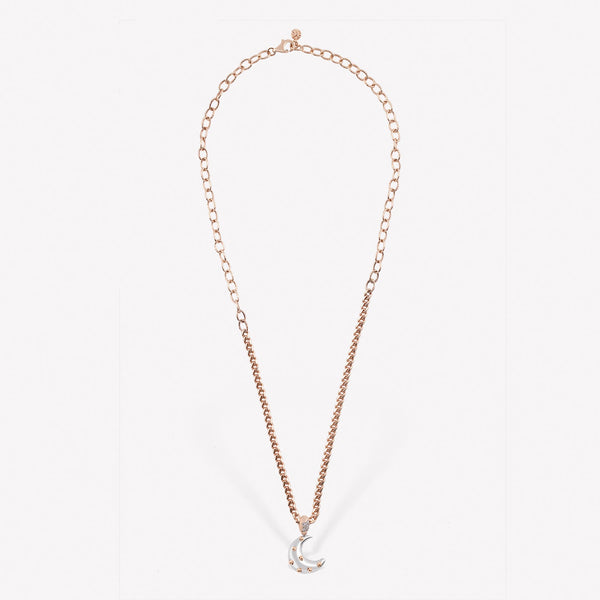 New Moon Chain Necklace