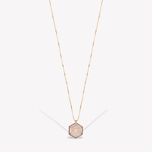 Hexagon Chain Necklace