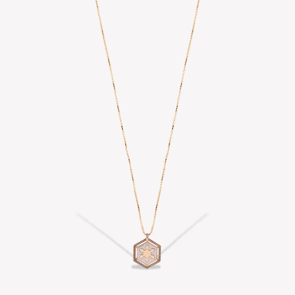 Hexagon Chain Necklace