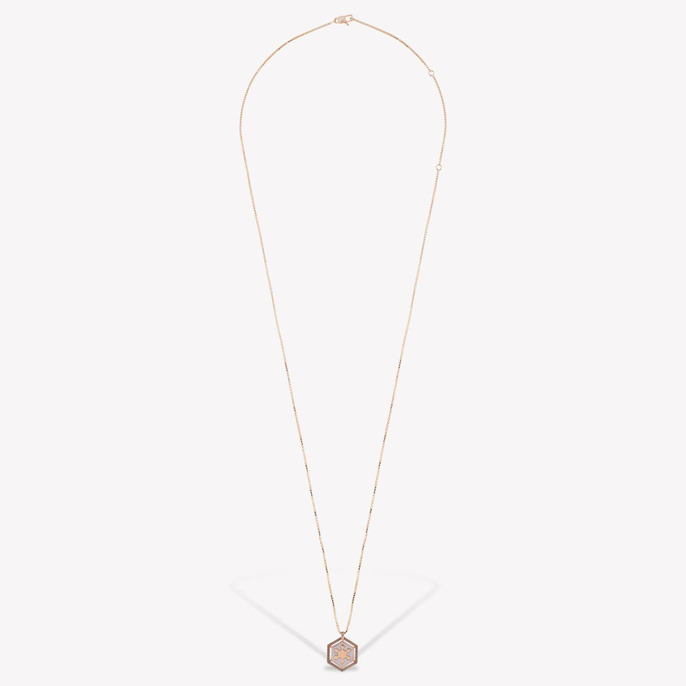 Hexagon Chain Necklace