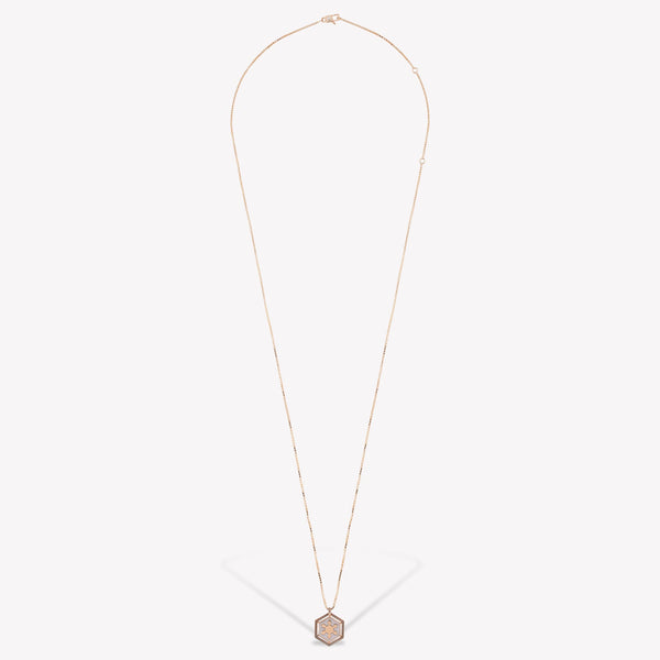 Hexagon Chain Necklace