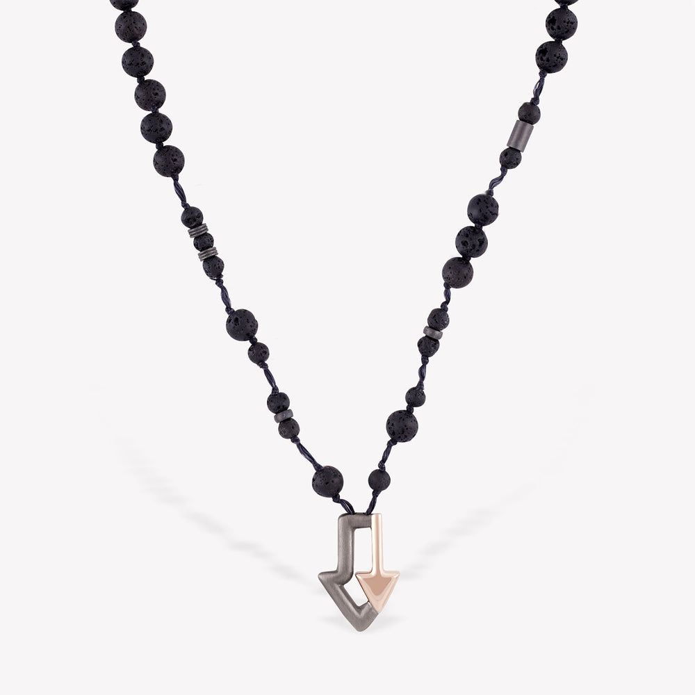 Pinned Direction Necklace