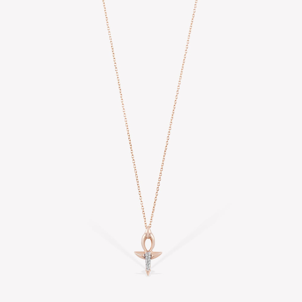 Ankh Mini Chain Necklace