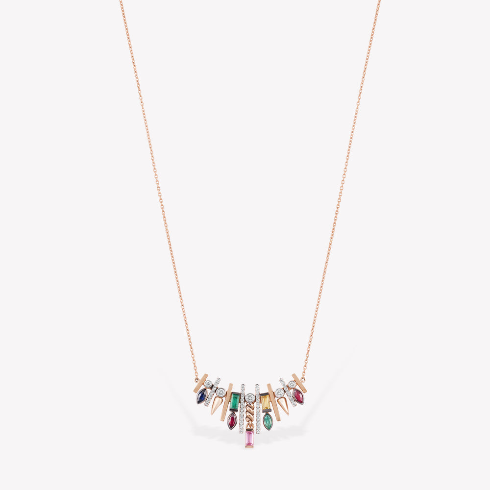 Confetti Chain Necklace