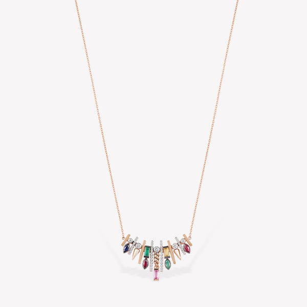 Confetti Chain Necklace