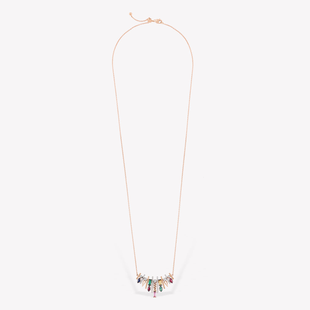 Confetti Chain Necklace