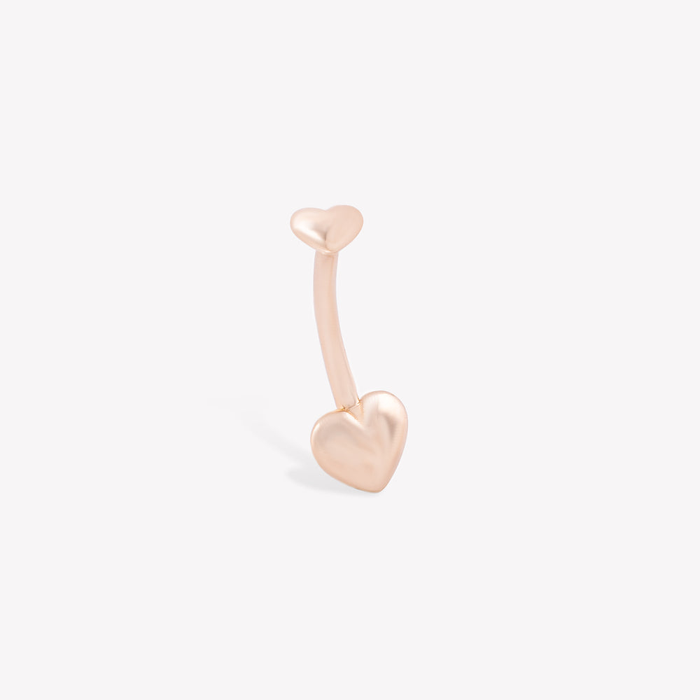 Heart Navel Piercing
