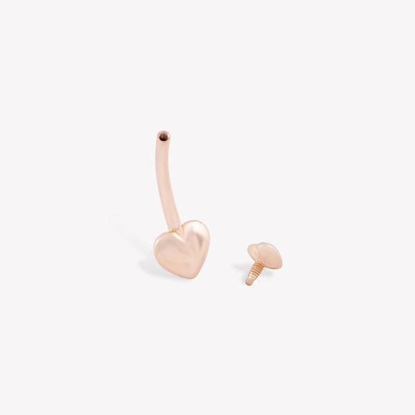 Heart Navel Piercing