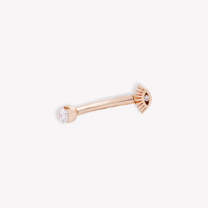Evil Eye Navel Piercing