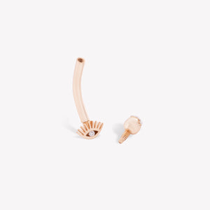 Evil Eye Navel Piercing