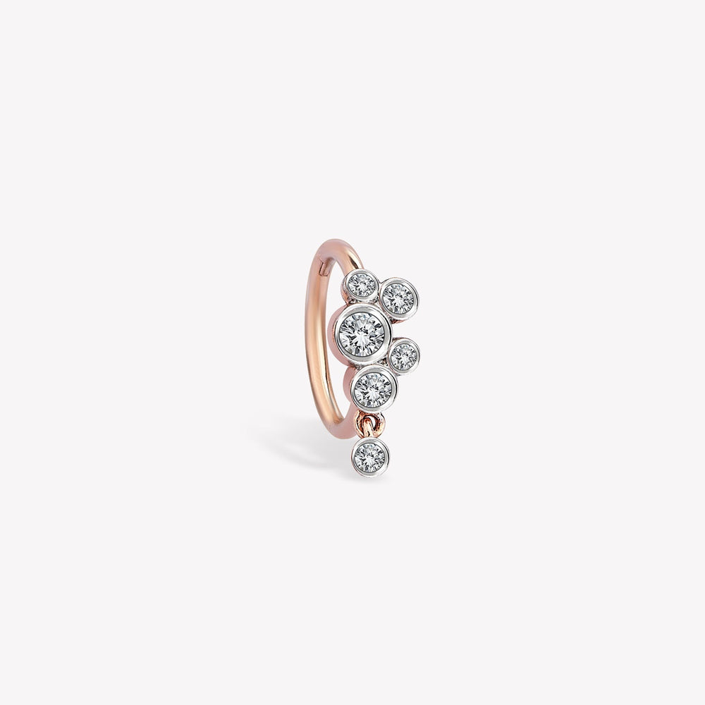 Cluster Hoop Piercing