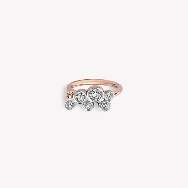 Cluster Hoop Piercing